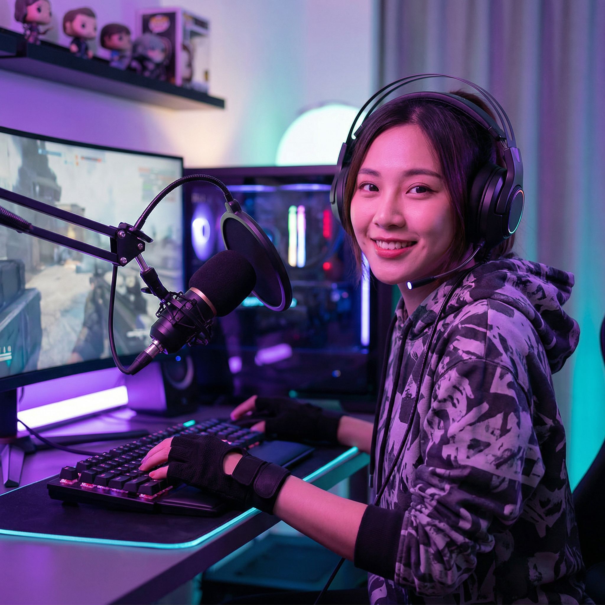 小蓝导航主播林芷萱